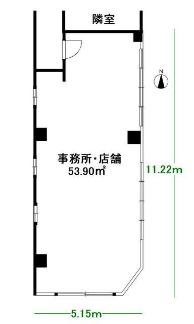 【名古屋市千種区・今池駅徒歩7分】名古屋市営地下鉄東山線　11坪の飲食店可物件・角部屋で開業にもおすすめ